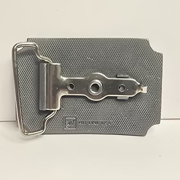 Hit Line USA Vintage Pewter Belt Buckle Neal's - Picture 2 of 2